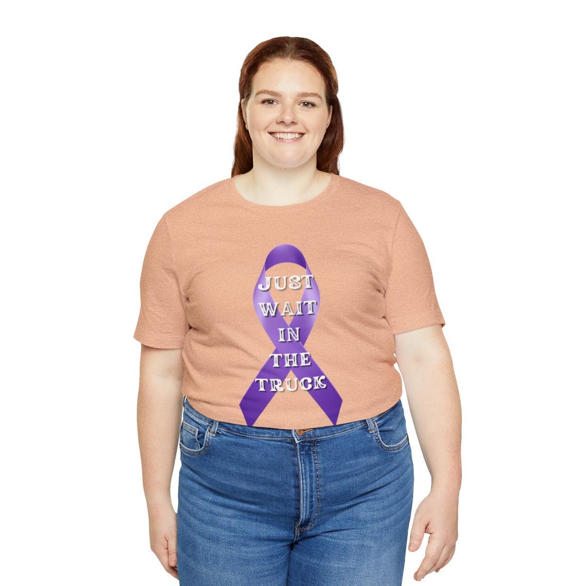 Domestic Violence Awareness Shirt - Just Wait In The Truck T-Shirt - Hardy