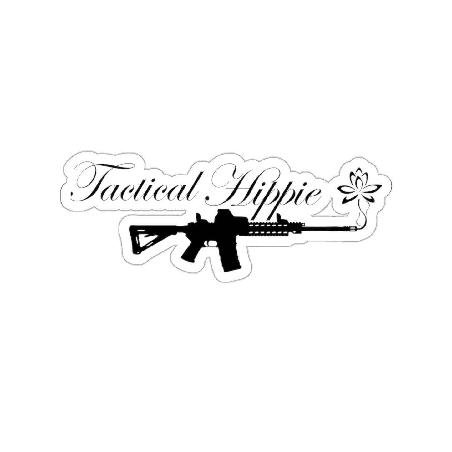 Tactical Hippie Sticker