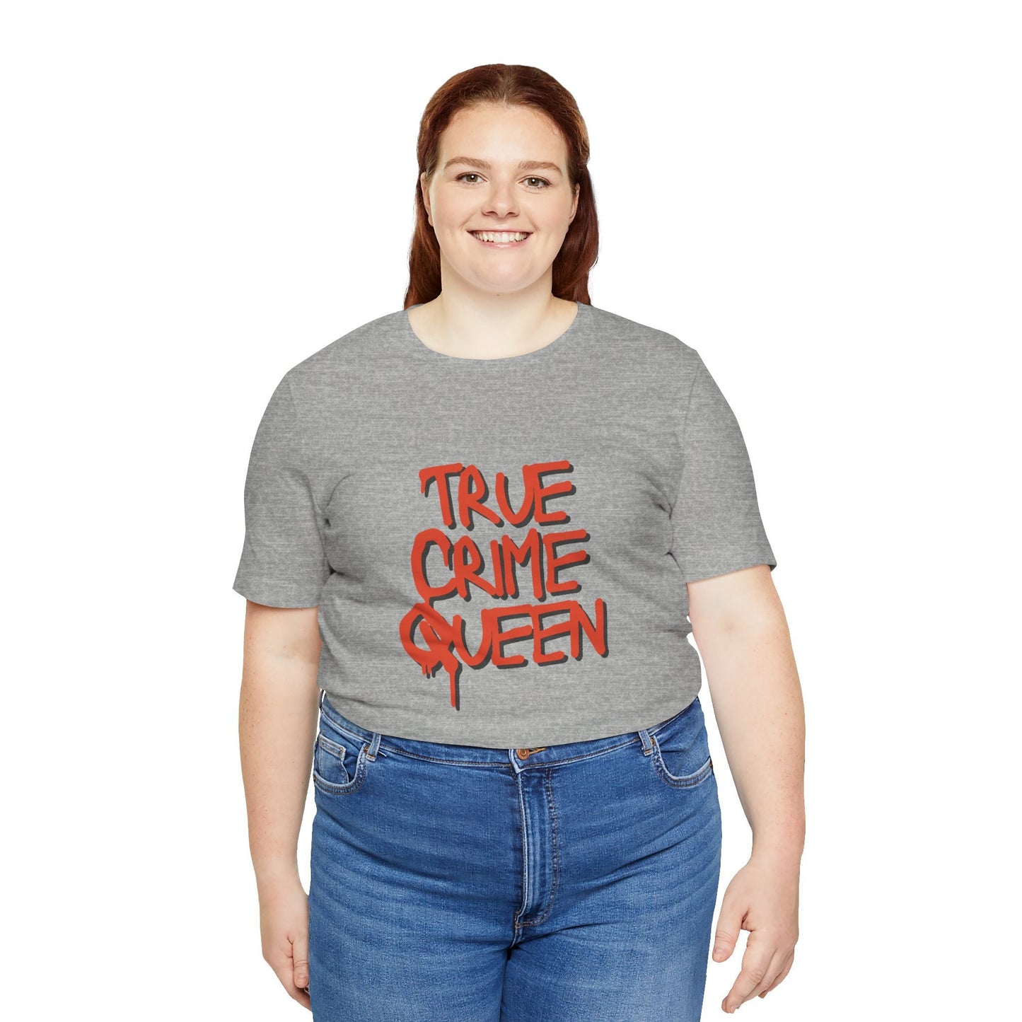 True Crime Queen Shirt, Halloween T-Shirt, Spooky Crime Gift