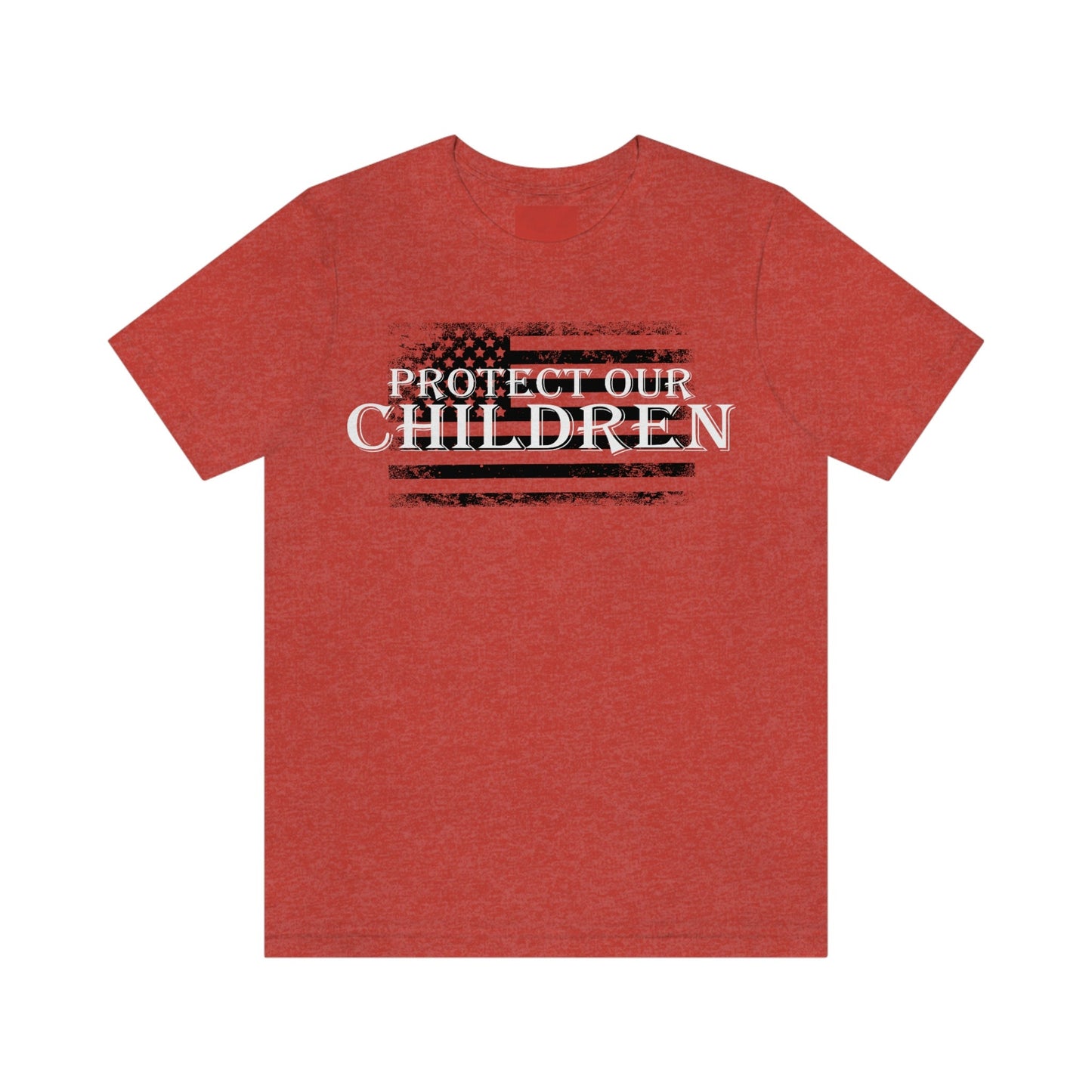 Protect Our Children T-Shirt - American Flag