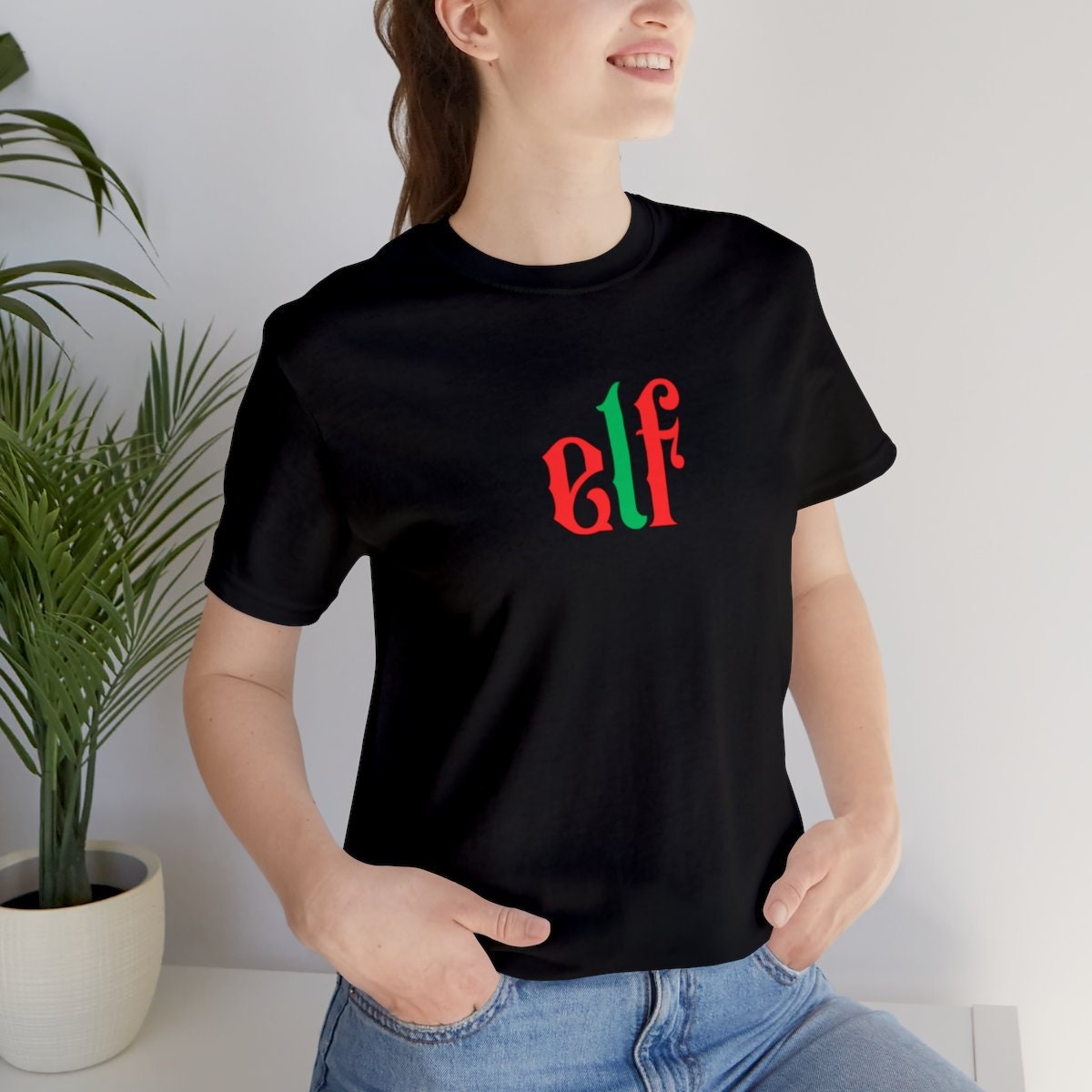 Elf Shirt, Christmas T-Shirt, Holiday Elf Shirts, Gift For Her