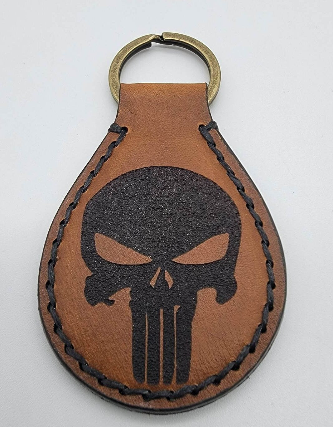 Punisher Skull Keychain
