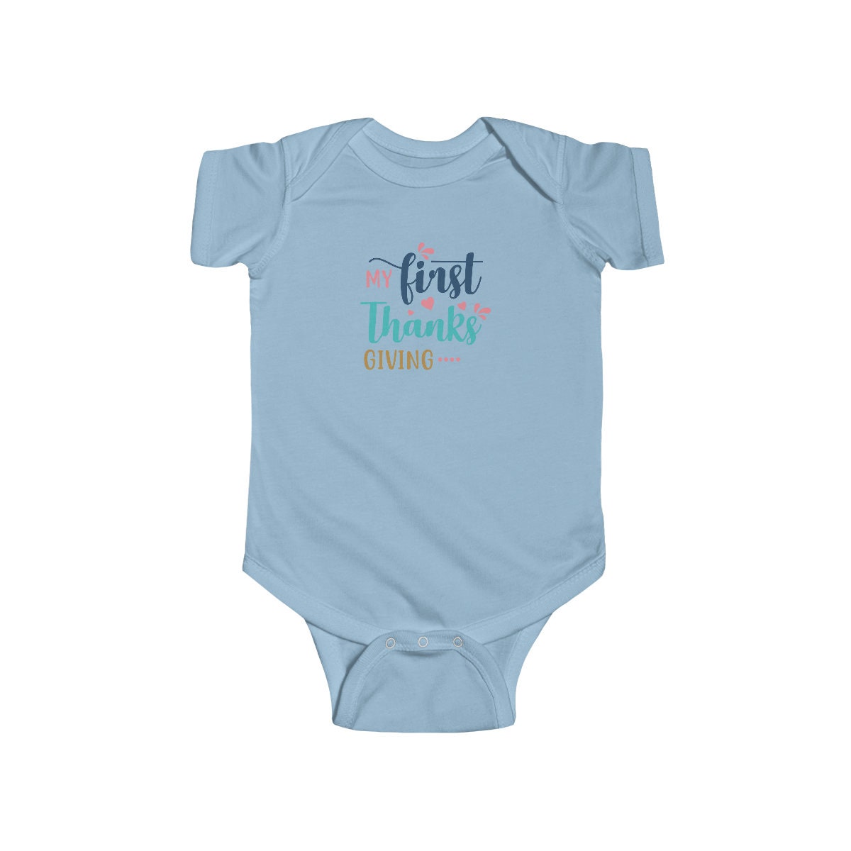 My First Thanksgiving Onesie, Baby Onesie, Turkey Shirt, Baby Onesie, Thanksgiving Baby