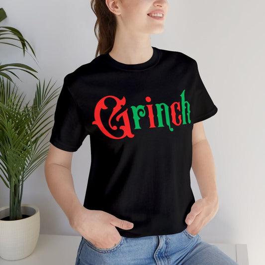 Grinch Shirt, Christmas T-Shirt, Holiday Grinch Shirts, Matching T-Shirts, Gift For Her