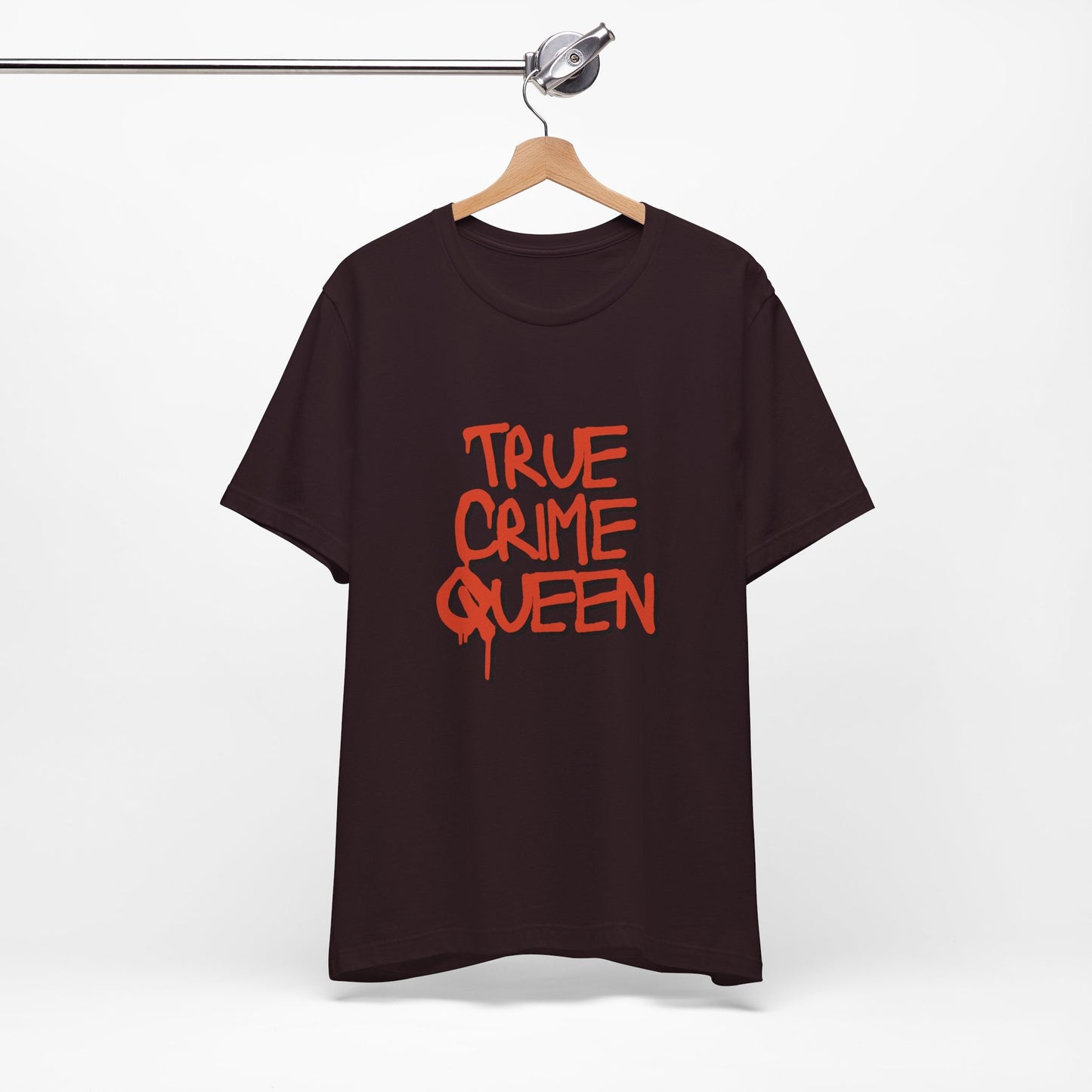 True Crime Queen Shirt, Halloween T-Shirt, Spooky Crime Gift