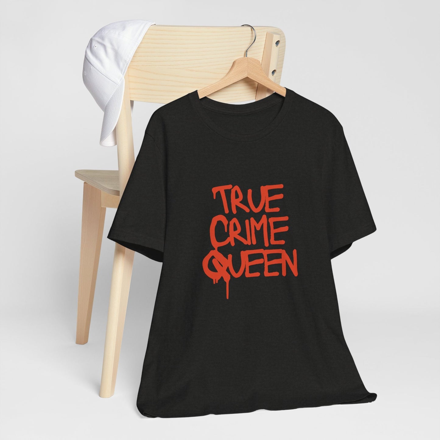 True Crime Queen Shirt, Halloween T-Shirt, Spooky Crime Gift