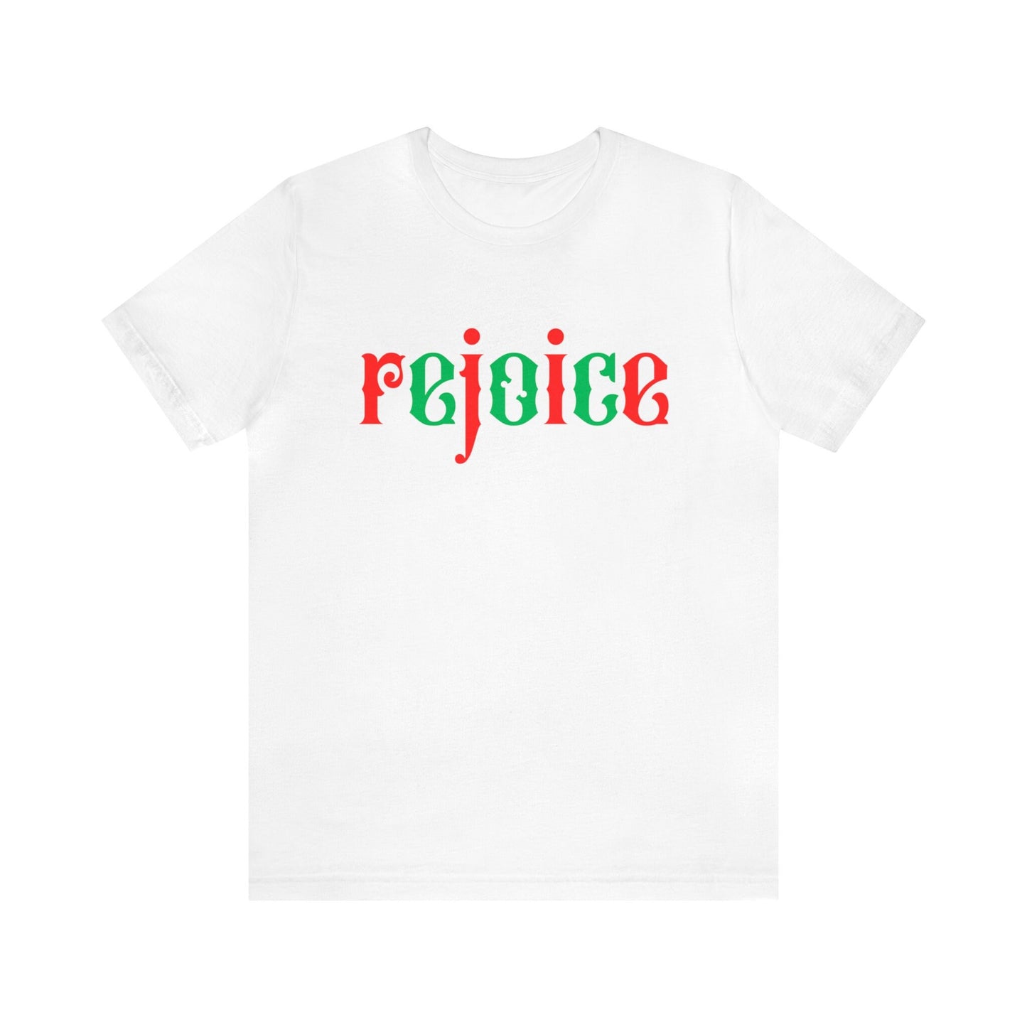 Rejoice Shirt, Christmas T-Shirt, Holiday T-Shirts, Matching Shirts, Gift For Her