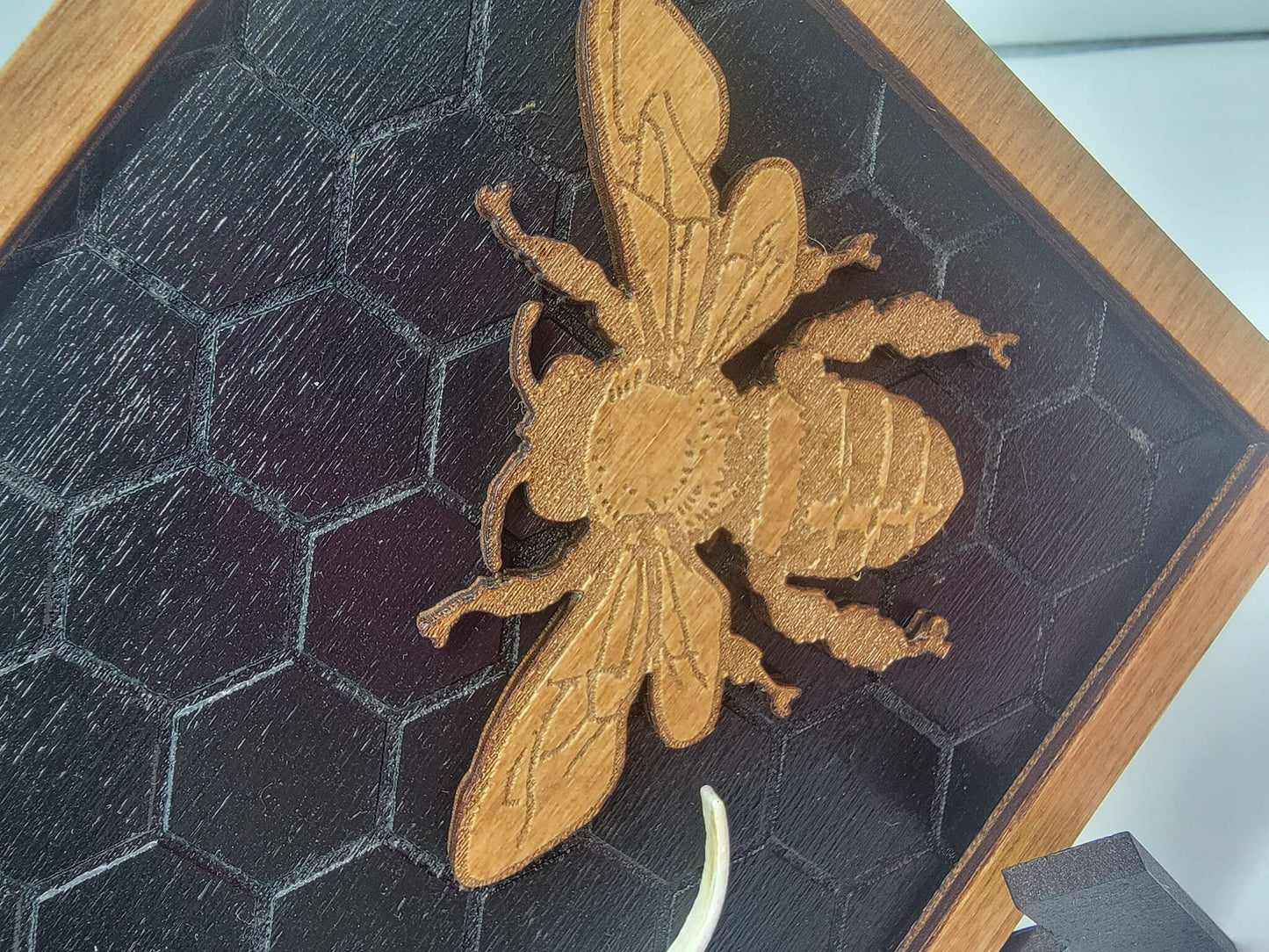 Let It Bee Wooden Sign, Bee Decoration