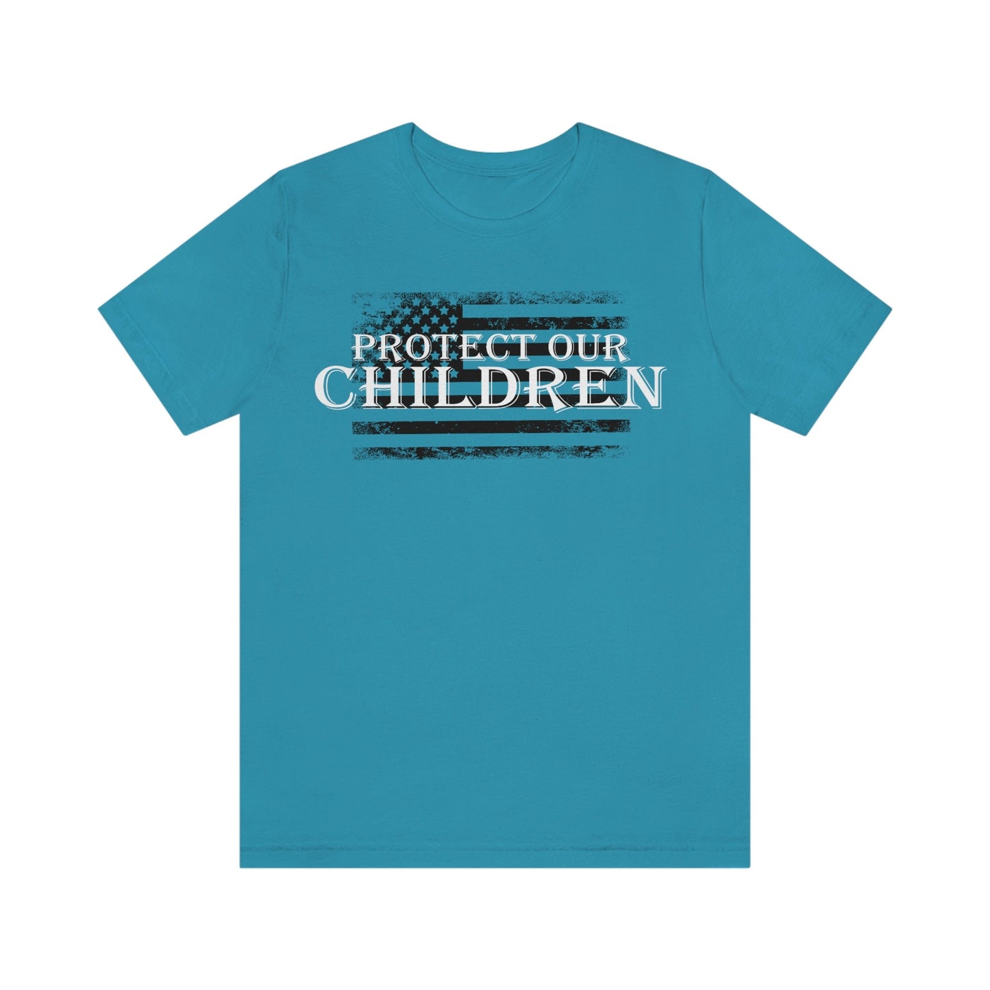 Protect Our Children T-Shirt - American Flag