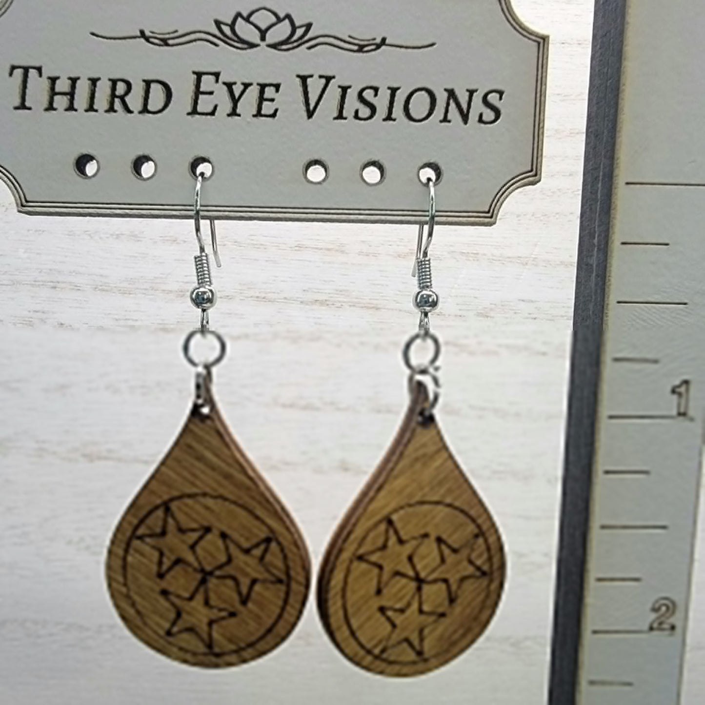 TriStar Tennessee Dangle Earrings