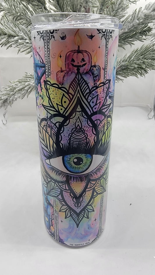 Third Eye Tumbler, Witchy Cup, Perfect Gift
