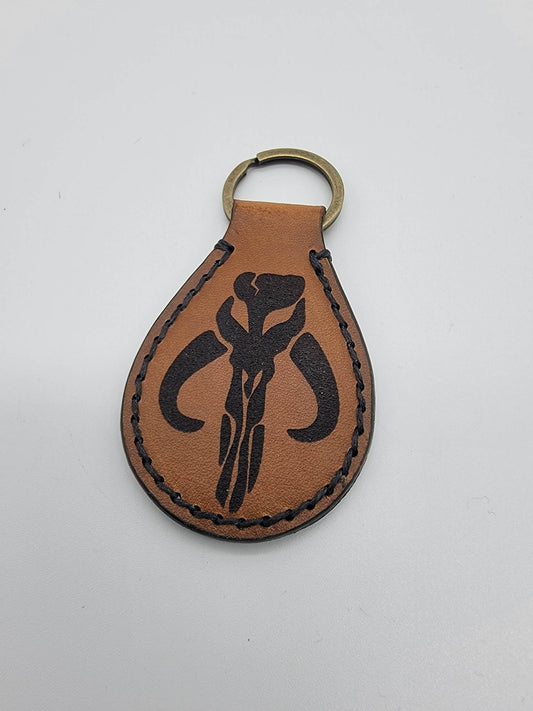 Mandalorian Mythosaur Skull Keychain