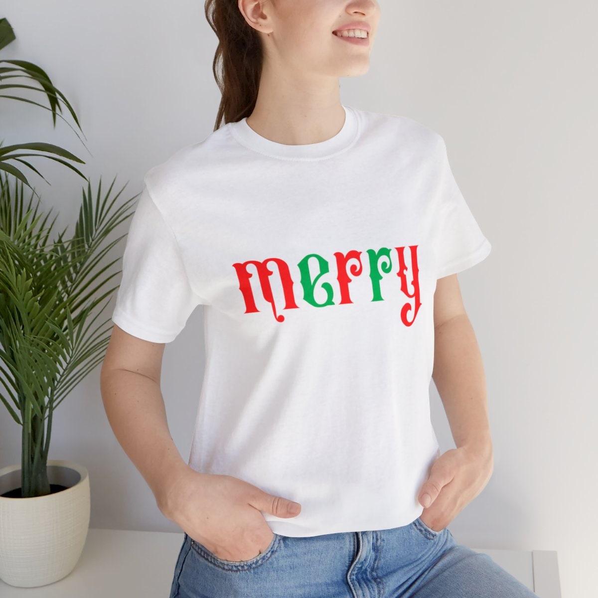 Merry Shirt, Christmas T-Shirt, Matching Holiday Shirts