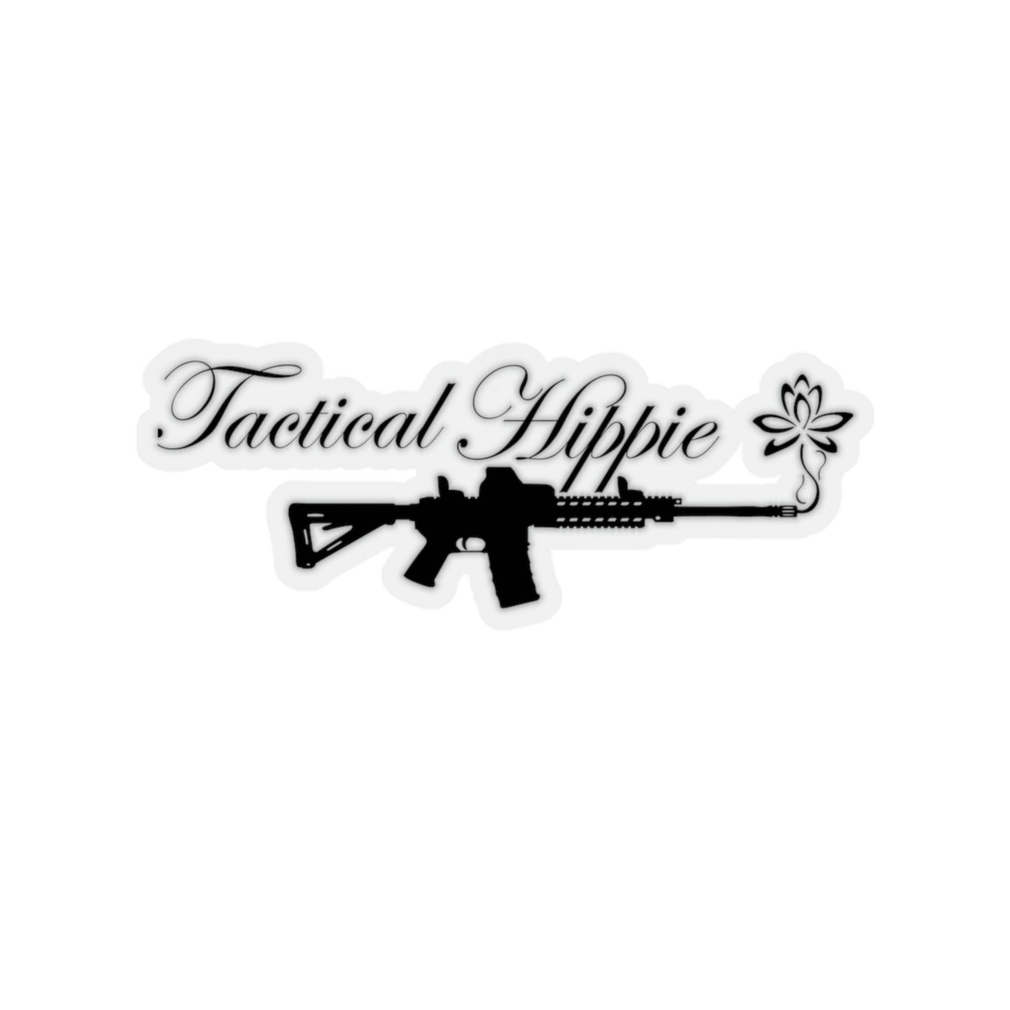 Tactical Hippie Sticker