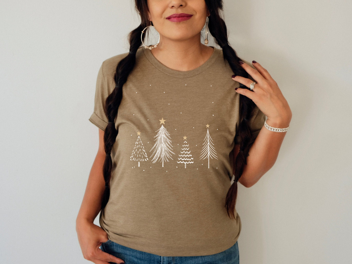 Christmas Tree Shirt, Christmas Shirts for Women, Christmas Tee, Christmas TShirt, Shirts For Christmas, Cute Christmas t-shirt, Holiday Tee