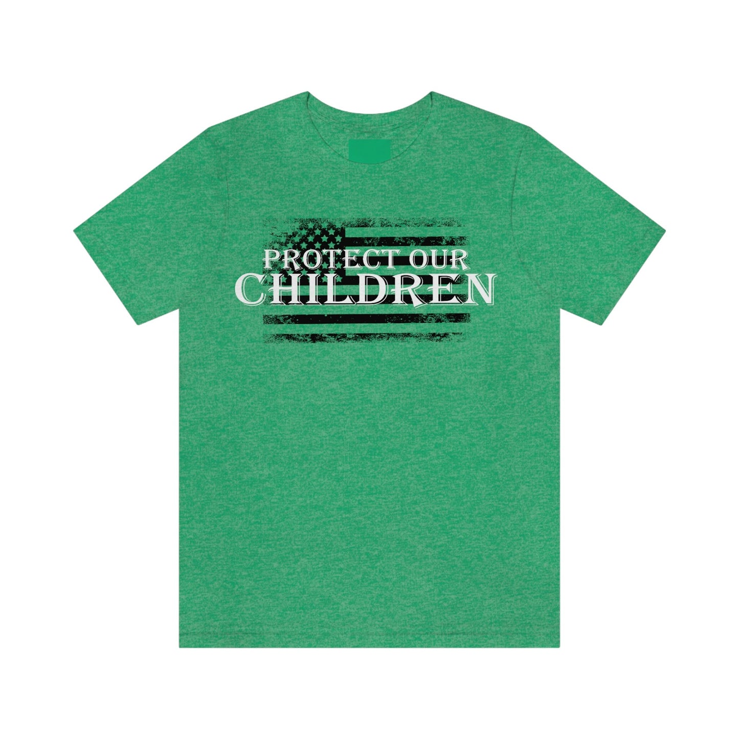 Protect Our Children T-Shirt - American Flag