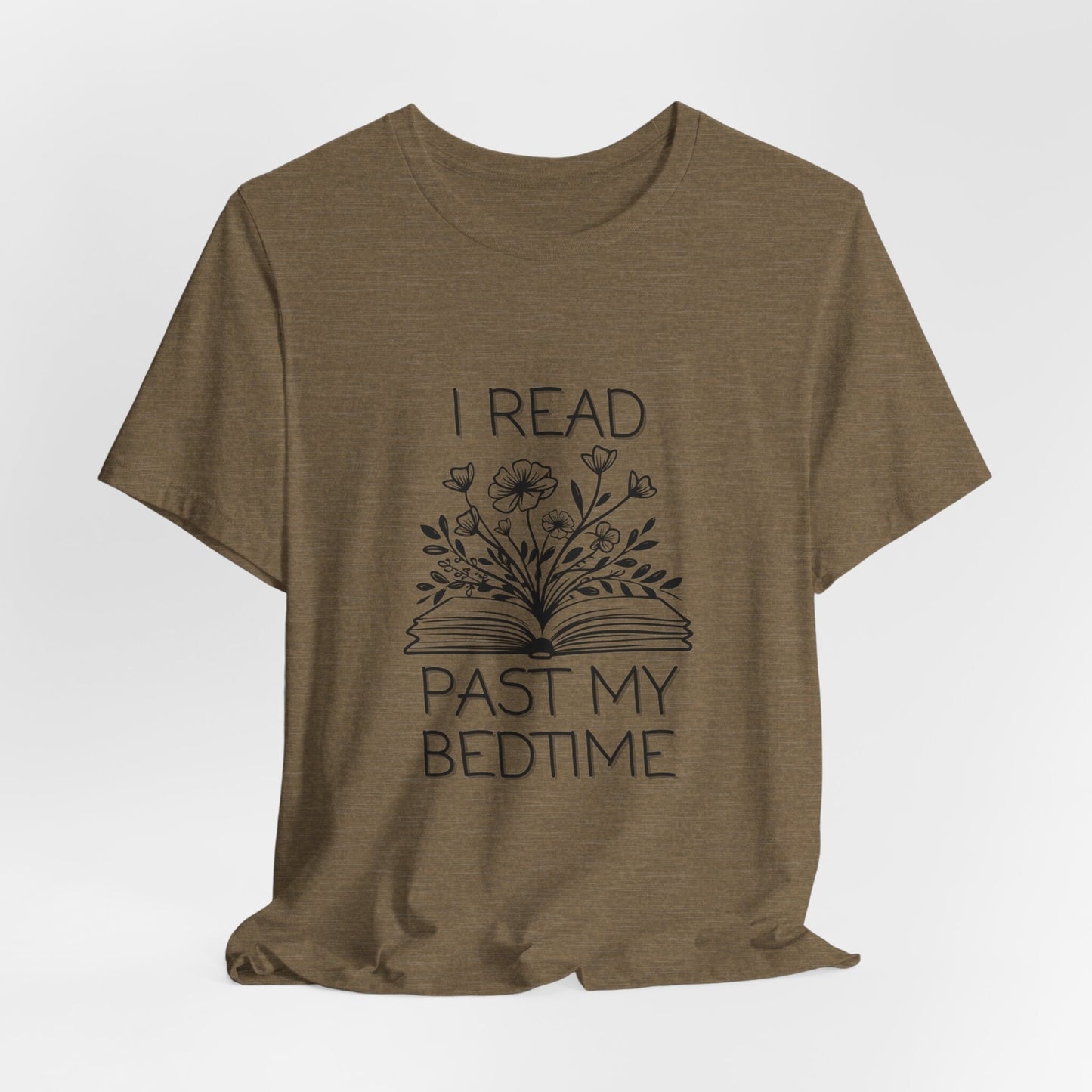 I read past my bedtime shirt, Book Lover T-Shirt, Book Tok