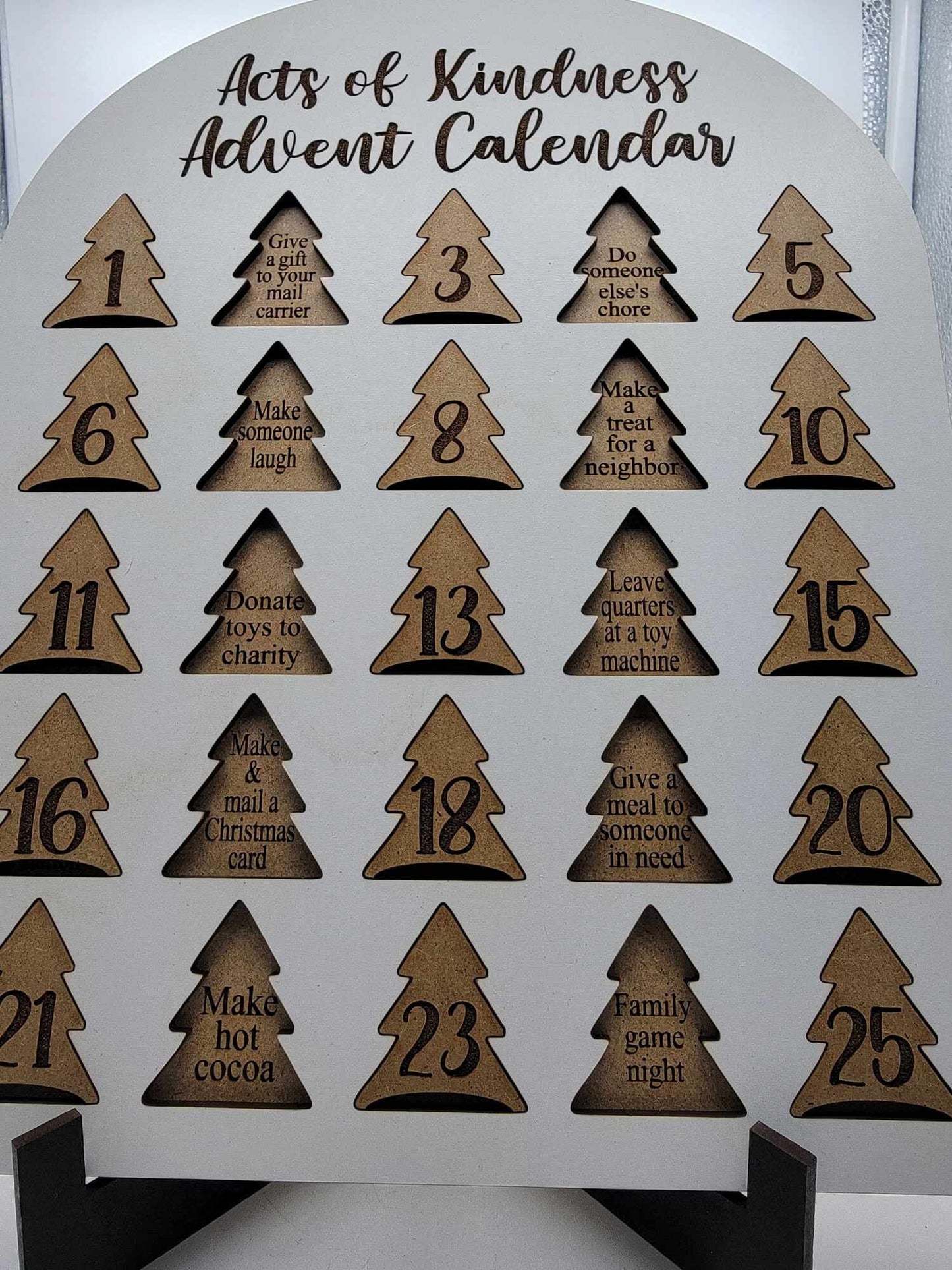 Advent Calendar, Random Act Of Kindness, December Countdown, Family gift