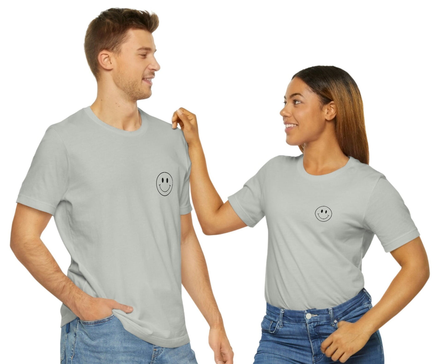 Smiley Face Tee, Smile Shirt, Happy T-Shirt, Smiley Face Shirt, Custom Shirt, Retro Smiley Face Shirt