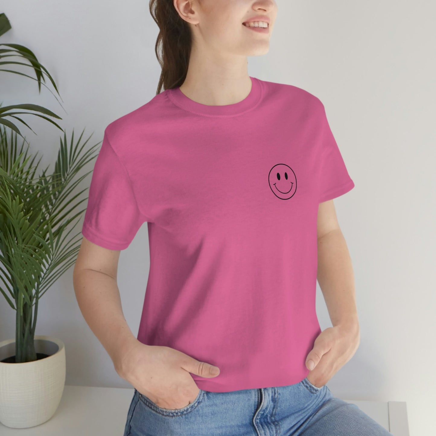 Smiley Face Tee, Smile Shirt, Happy T-Shirt, Smiley Face Shirt, Custom Shirt, Retro Smiley Face Shirt
