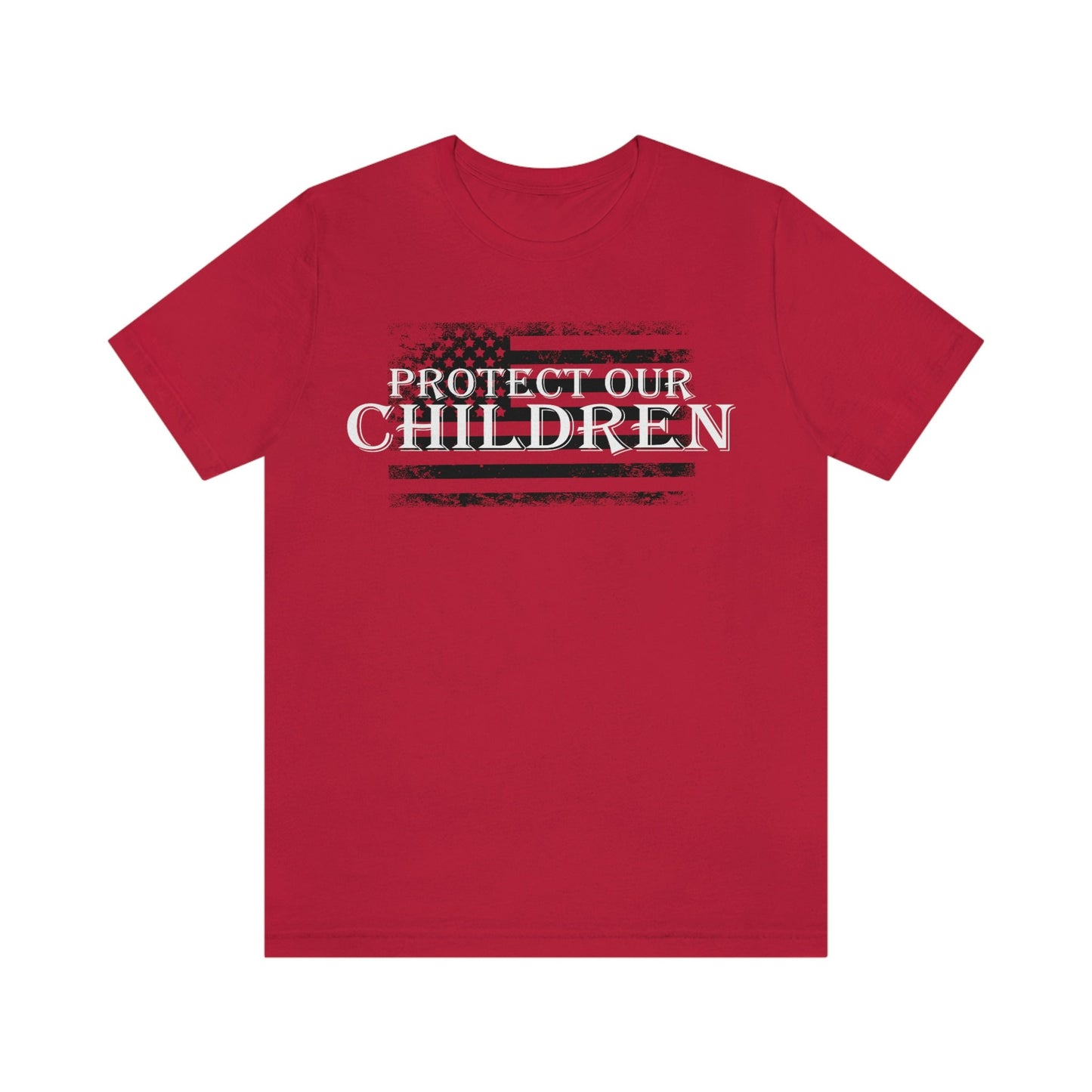 Protect Our Children T-Shirt - American Flag