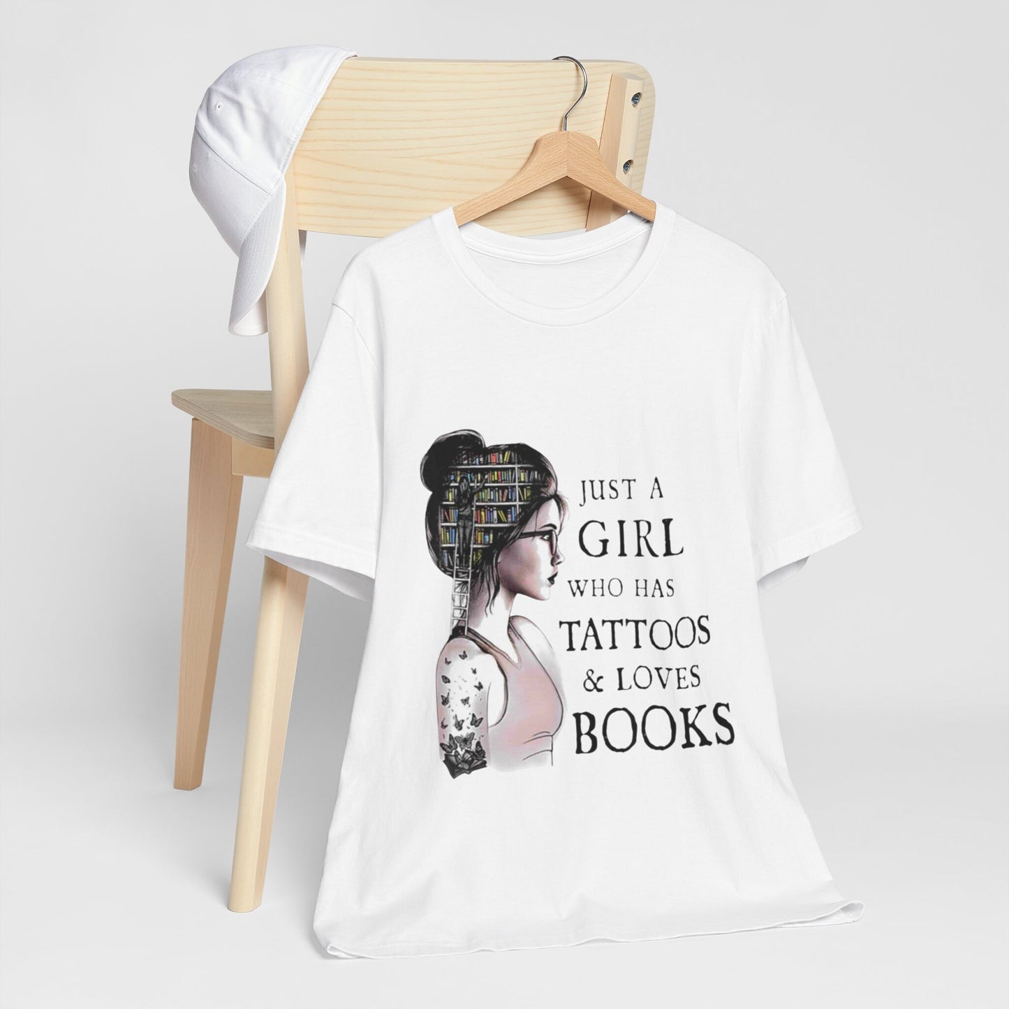 Book Lover T-Shirt, Tattoo and Books Shirt, Gift for her, Book Tok