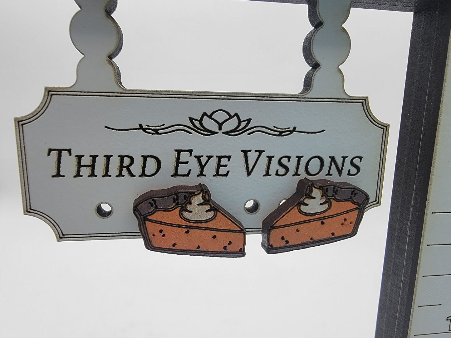 Pumpkin Pie, Sweet Potato Pie Stud Earrings