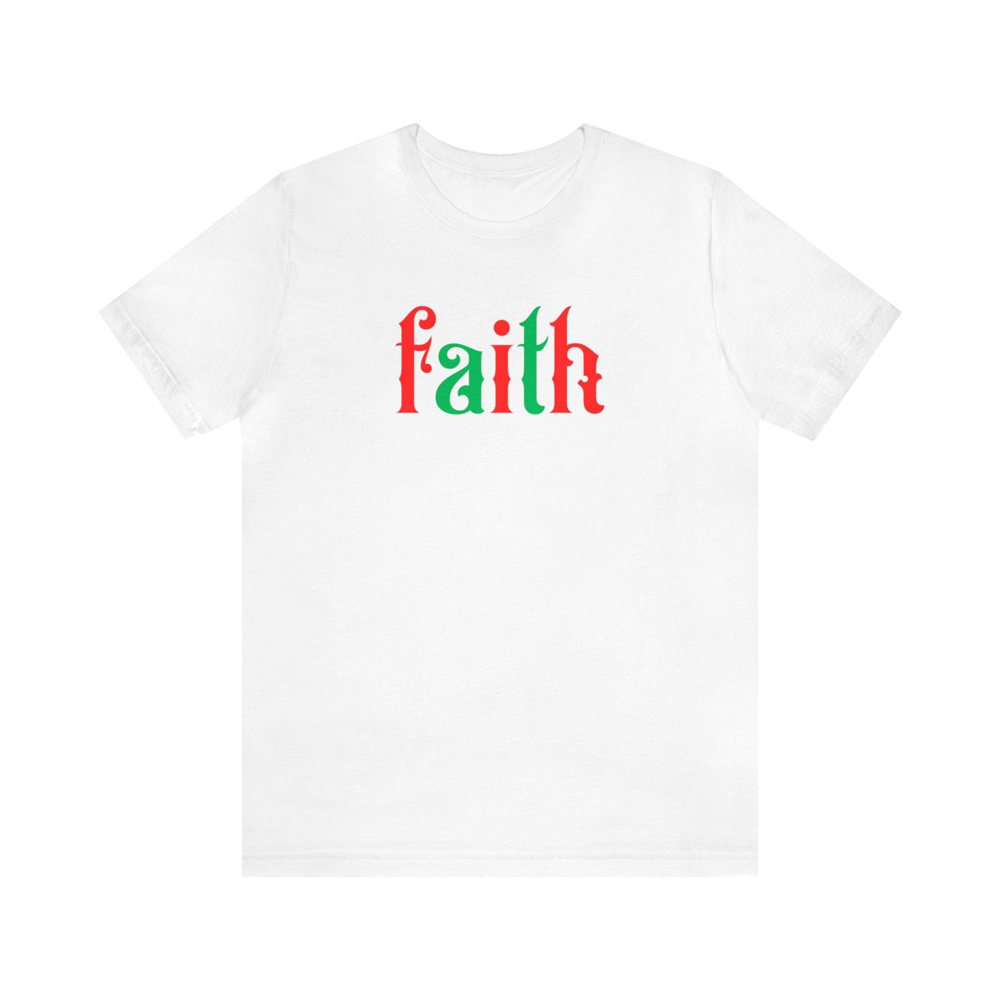 Faith Shirt, Christmas T-Shirt, Holiday Faith Shirts, Matching, T-Shirts, Git For Her