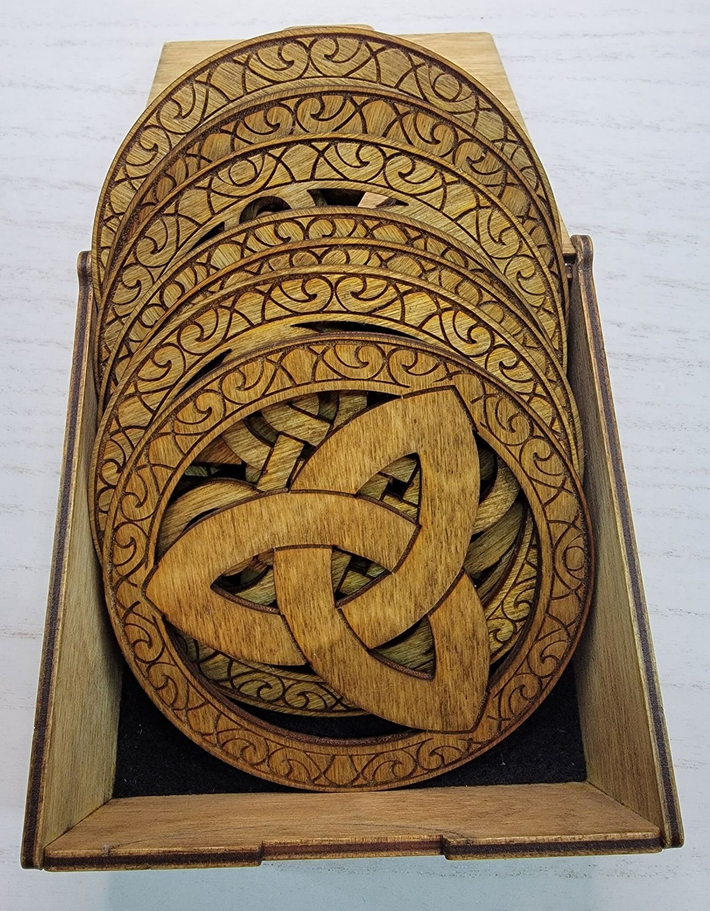 Celtic Coaster set, with box