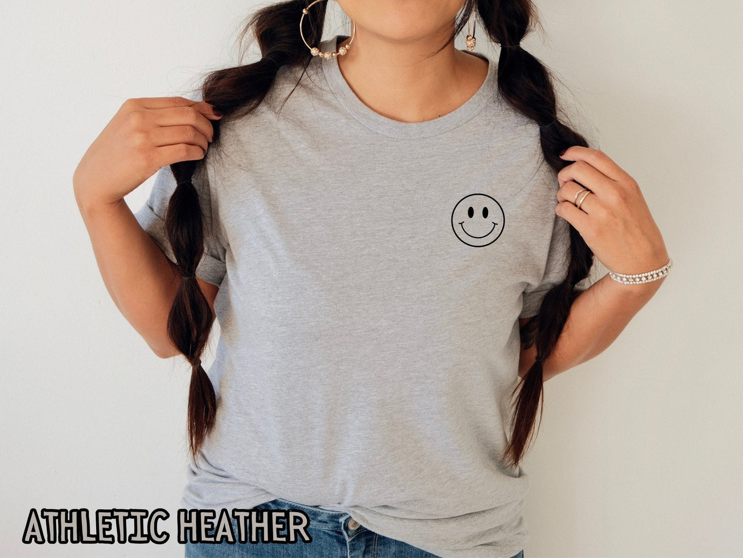 Smiley Face Tee, Smile Shirt, Happy T-Shirt, Smiley Face Shirt, Custom Shirt, Retro Smiley Face Shirt
