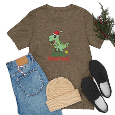 Dinosaur Christmas Shirt, Christmas Shirt for family, Christmas shirt, Shirts For Christmas, Cute Christmas, Holiday Tee