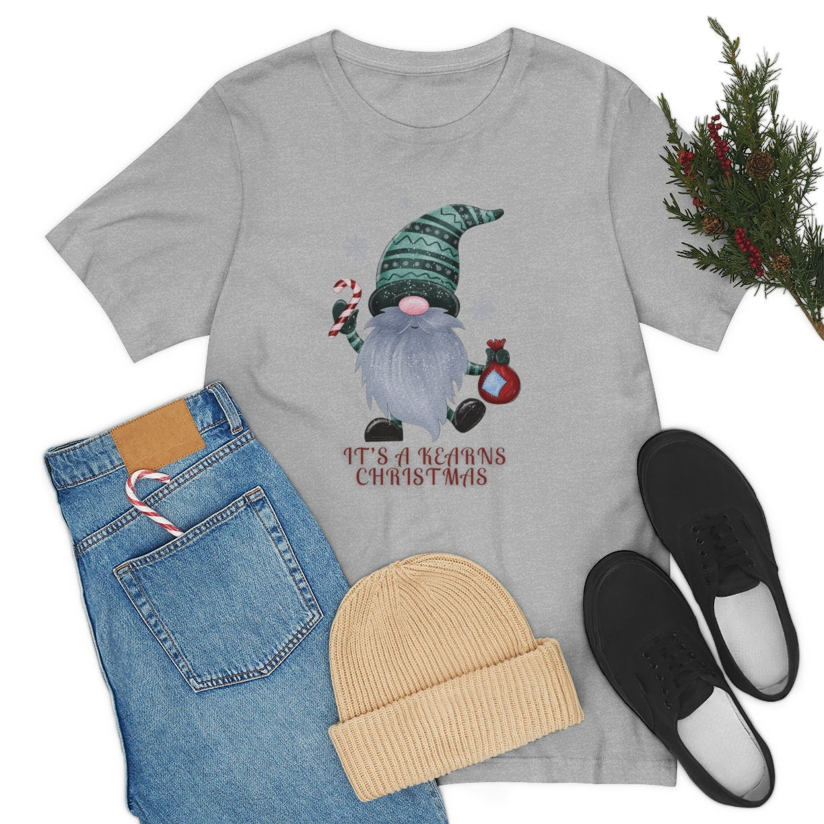 Personalized Christmas Shirt, Family Christmas tshirt, Holiday Clothing, Custom Shirt, Gift