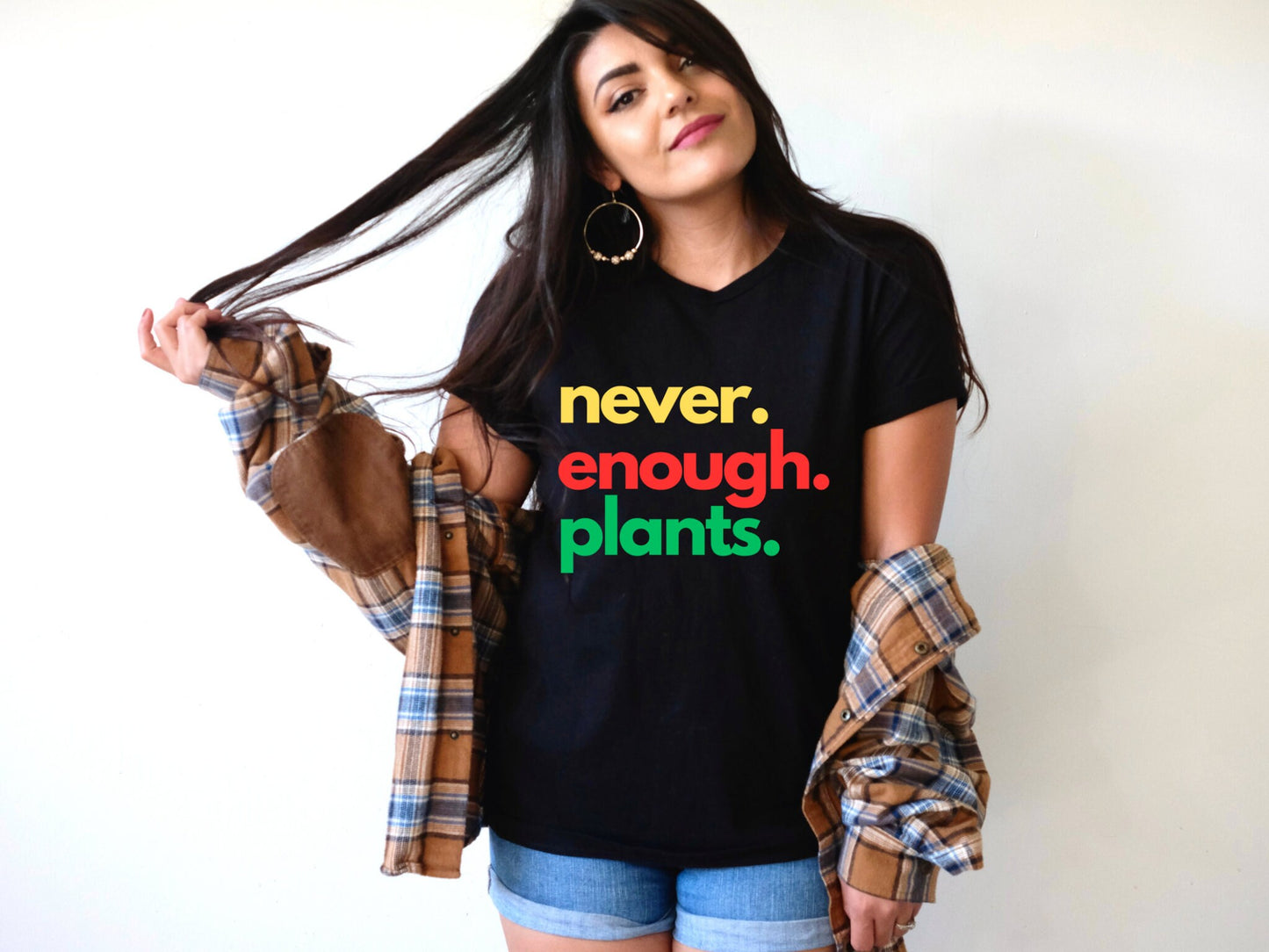 Plant Shirt, Plant Lover Gift, Plant Lover Shirt, Gardening Shirt, Plant T Shirt, Never Enough Plants Shirt, Gardening Gift