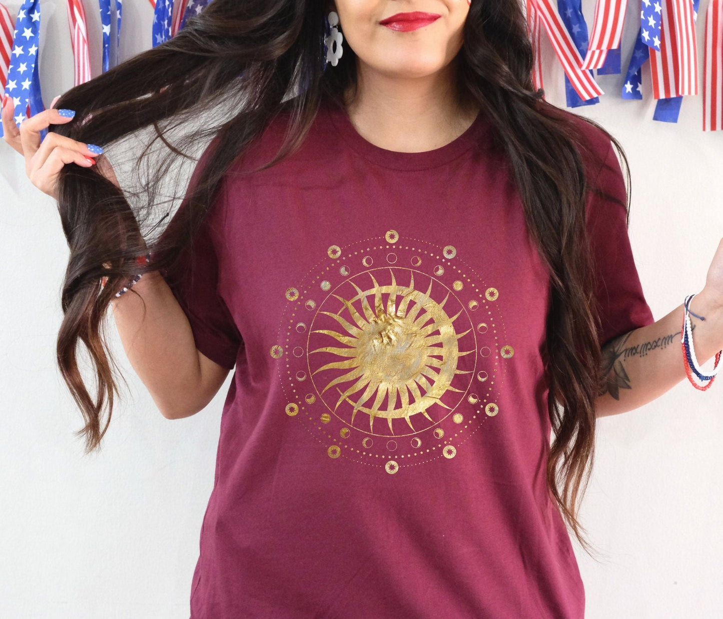 Mystic Moon Shirt, Mystical Moon Phase Shirt, Moon T-Shirt, Boho Vintage Moon Shirt, Celestial Moon Shirt, Spiritual T-Shirt