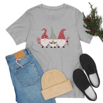 Gnome Christmas Shirt, Christmas Shirt for Women, Christmas shirt, Shirts For Christmas, Cute Christmas, Holiday Tee