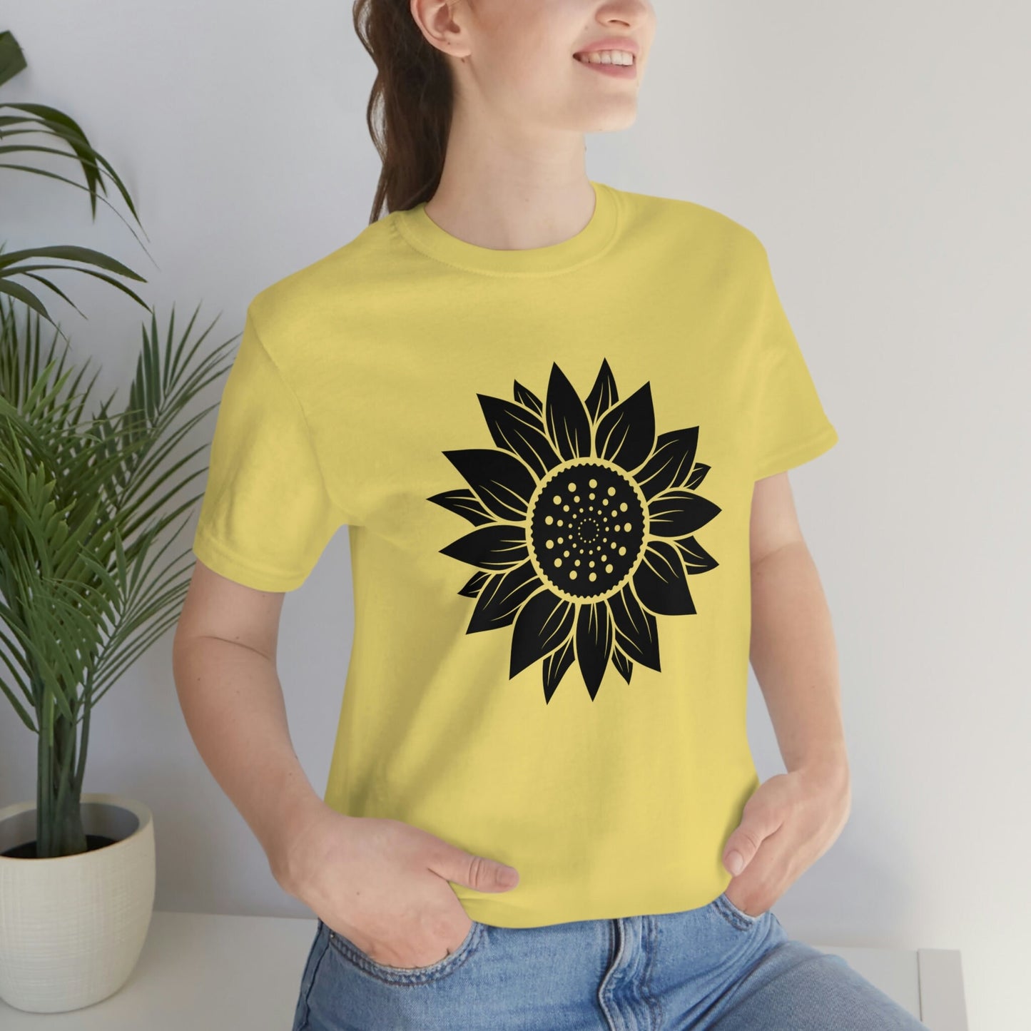 Sunflower Shirt, Floral Tee Shirt, Flower Shirt, Garden Shirt, Womens Summer Shirt, Sunflower Tshirt Sunflower Shirts, Good Vibes