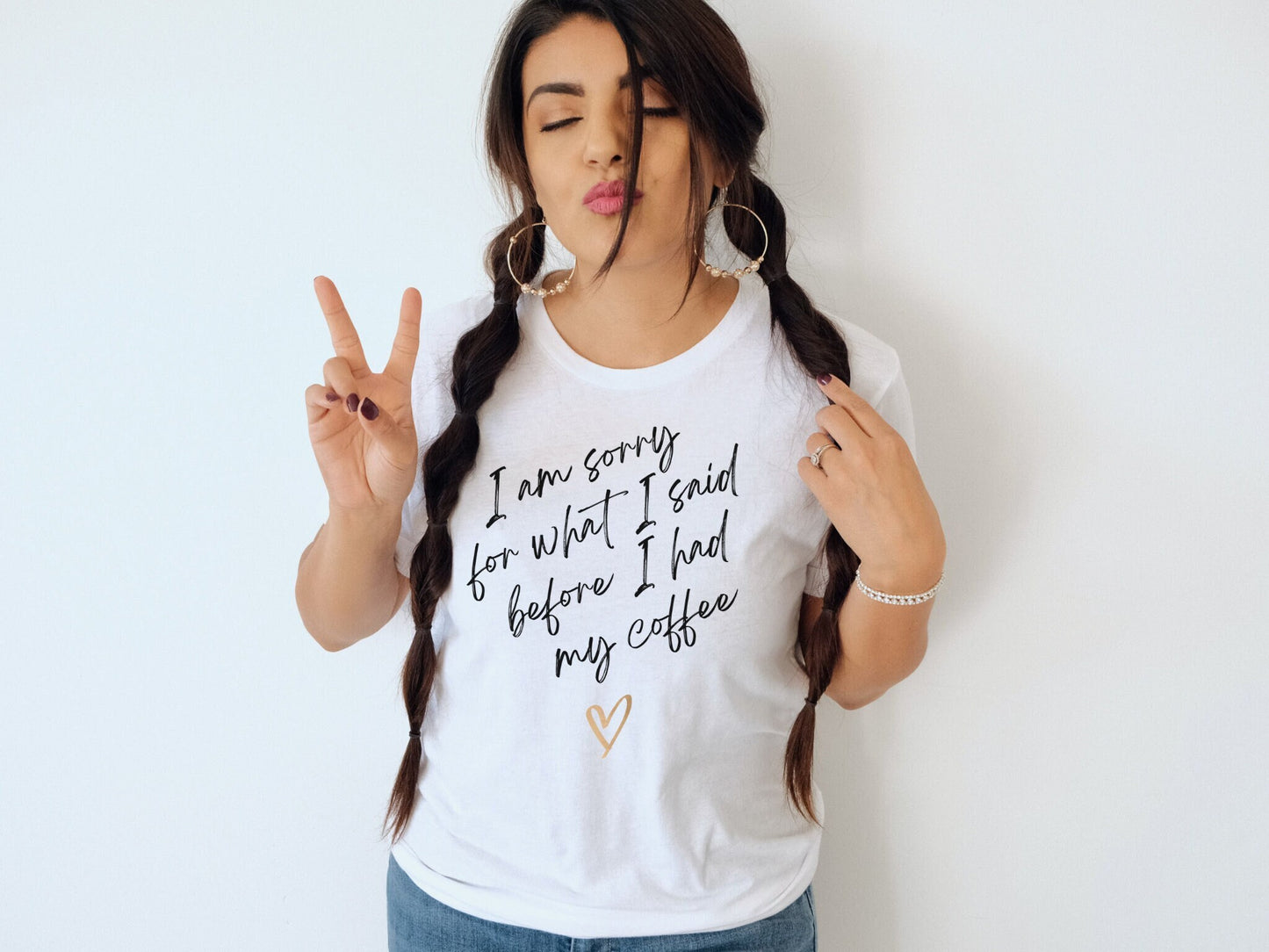 Coffee lover shirt, Tshirt for moms, gift for her, funny saying shirt, coffee lover, tired Mom shirt