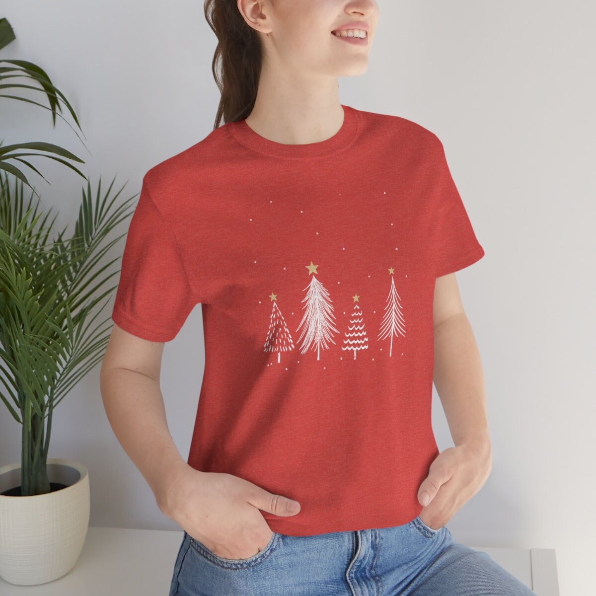 Christmas Tree Shirt, Christmas Shirts for Women, Christmas Tee, Christmas TShirt, Shirts For Christmas, Cute Christmas t-shirt, Holiday Tee